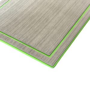Helm Pad - Gray and bright green